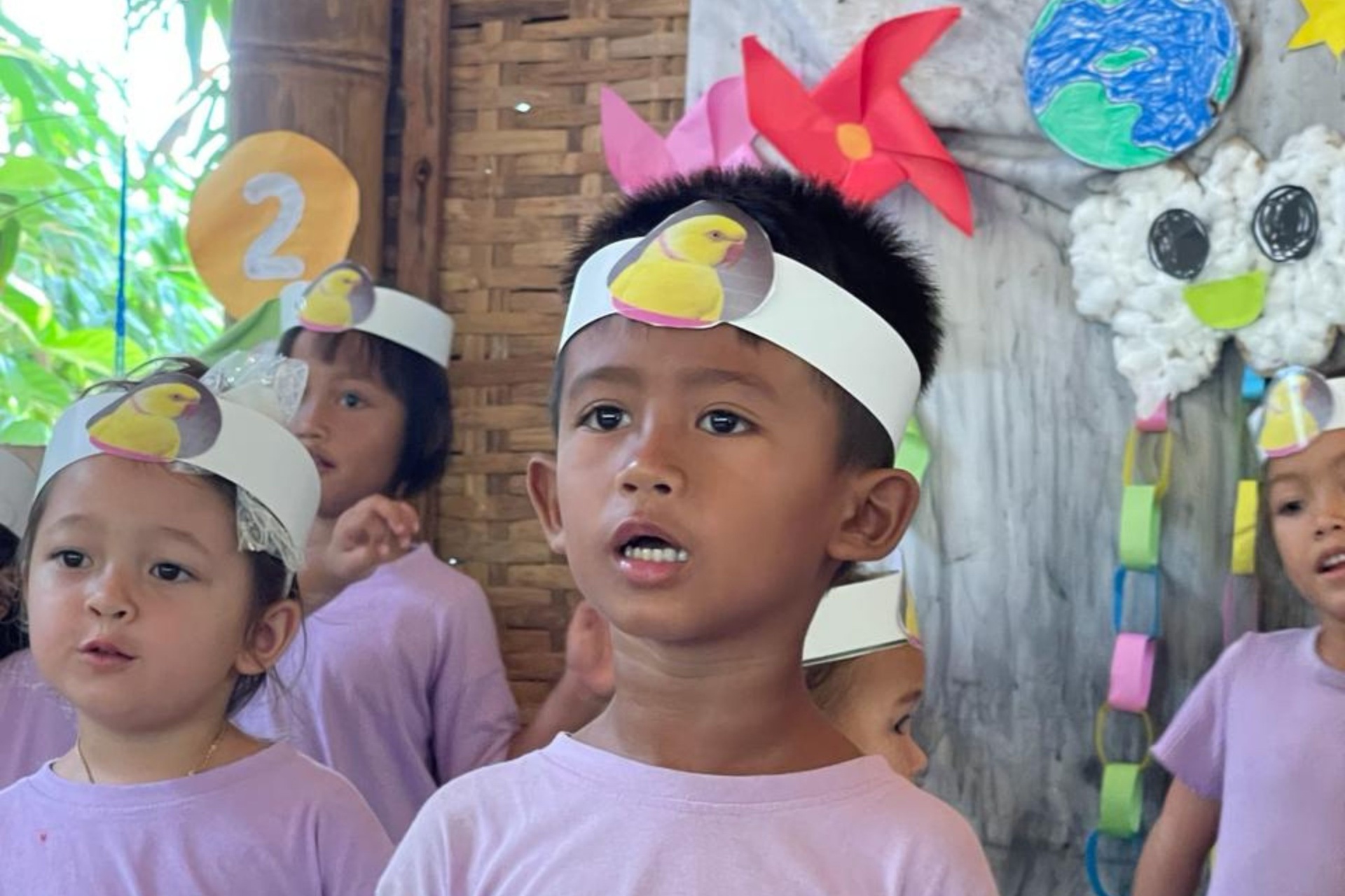 A child at Kejora Karimunjawa