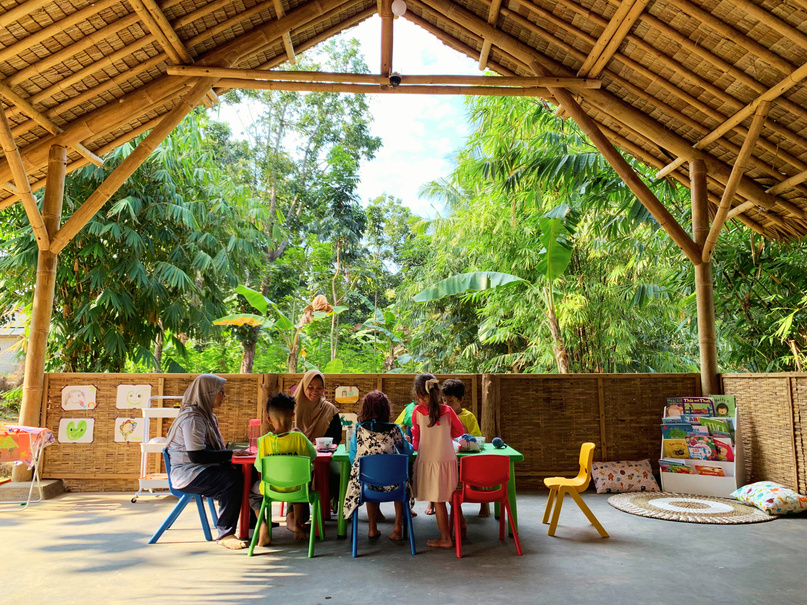Nature-inspired school ground