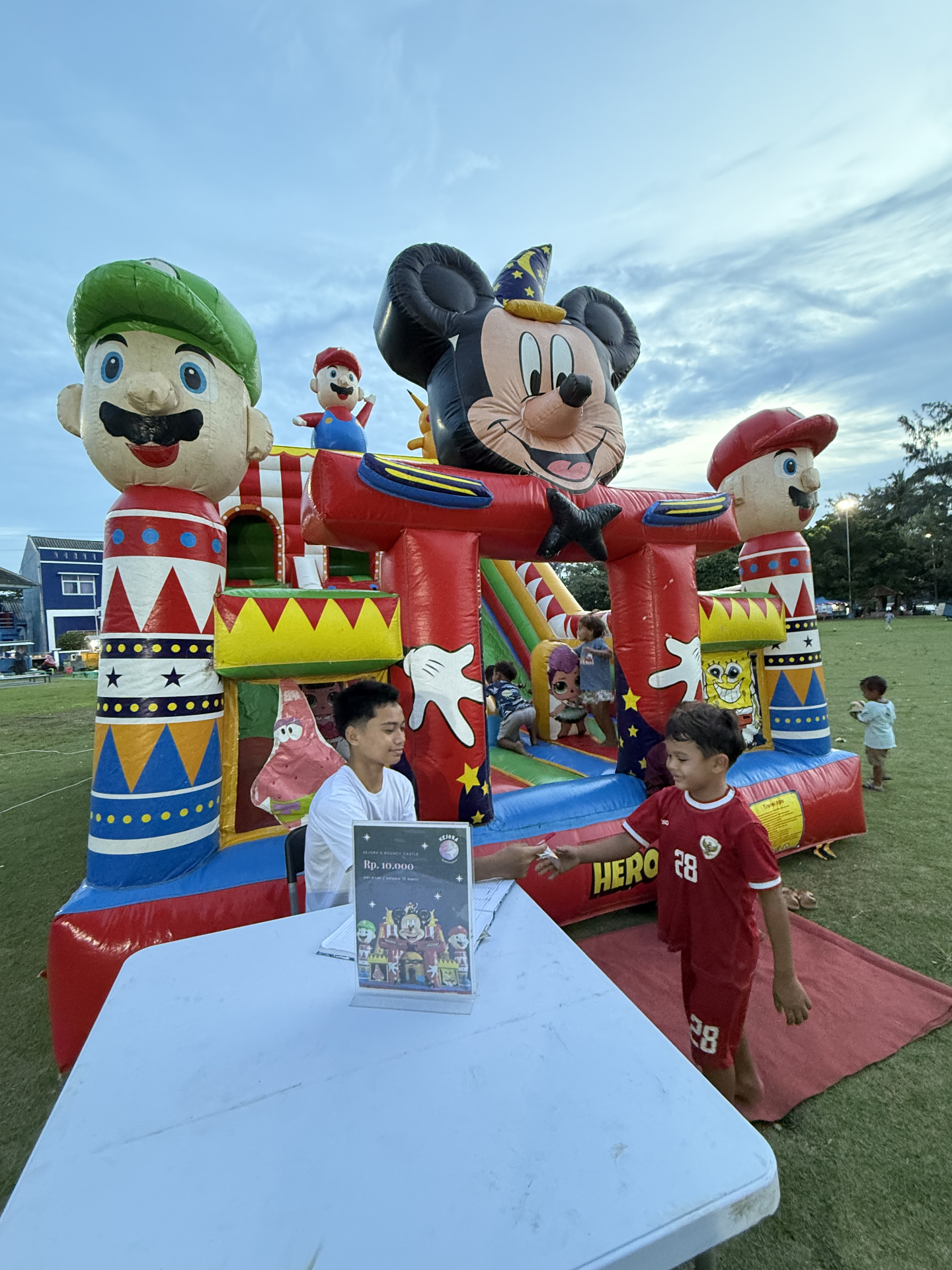 Playground at Alun-Alun at Yayasan Kejora Karimunjawa